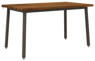Productafbeelding van Vierkante Eettafel 140 x 80 x 75 cm Massief Acaciahout