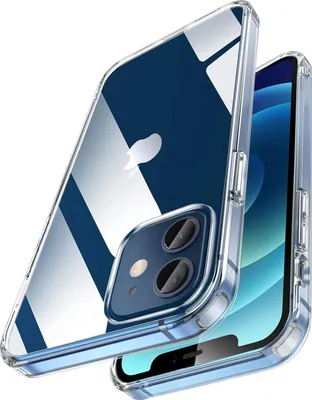 Image de Housse de protection pour iPhone 12/12 Pro antichoc transparent dos