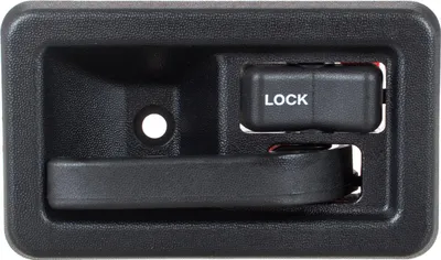 Image de Poignée de porte intérieure avant DROITE en noir 55176476AB pour Jeep Wrangler 87-06