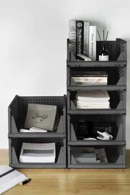 Productafbeelding van Skye Decor, veelzijdig wandrek (3 stuks) in wit, 100% kunststof, 33,5 cm | 100% melaminecoating op spaanplaat