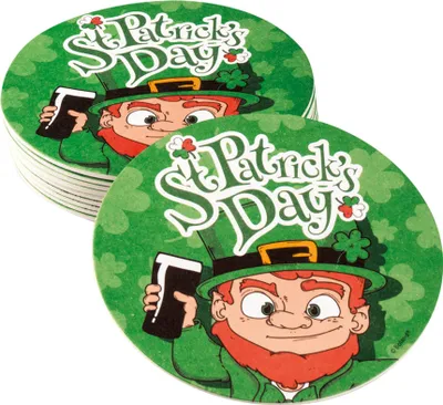 Produktbild von 10 Happy St. Patricks Day Untersetzer