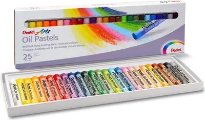 Zdjęcie produktu dla PentelArts PHN4-25 Ölpastellkreide 25er Kunststoff-Etui(S)