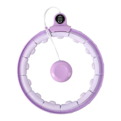 Immagine prodotto di Massage hula hoop Home FH02 con pesi e contatore viola