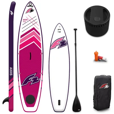 Produktbild von F2  Stand up Paddle Board AXXIS SMART Damen SUP mit E-Pumpe 11,2  Pink