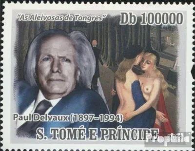 Produktbild von Briefmarken Sao Tome e Principe 2009 Mi 3826 (kompl.Ausg.) postfrisch Paul Delvaux
