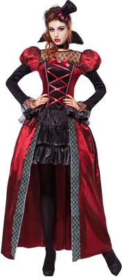 Produktbild von Rosalie viktorianische Vampirin Damenkostüm