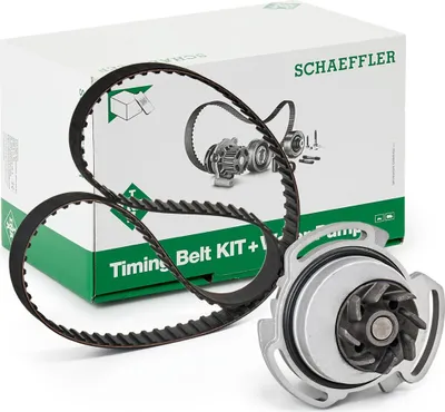 Produktbild von INA 530 0717 30 Zahnriemensatz + Wasserpumpe für VW GOLF II (19E, 1G1) Polo Coupe (86C, 80) GOLF I (17) Polo Schrägheck (86C, 80) SCIROCCO (53B)