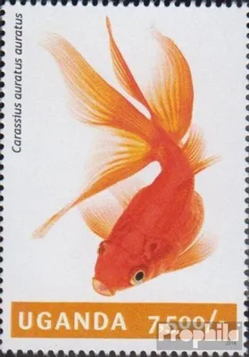 Produktbild von Briefmarken Uganda 2014 Mi 3284 (kompl.Ausg.) postfrisch Goldfisch