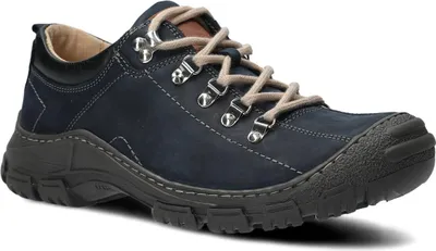 Produktbild von nagaba Wanderschuhe Herren Trekkingschuhe Herrenschuhe Halbschuhe, Navyblau, 43