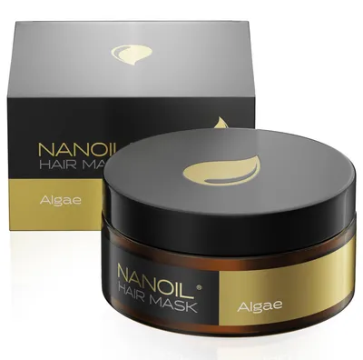 Produktbild von Haarmaske NANOIL 300 ml Algen Feuchtigkeit Regeneration für trockene Haare