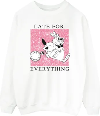 Produktbild von Disney - "Alice in Wonderland" Sweatshirt für Herren BI7760 (L) (Weiß)