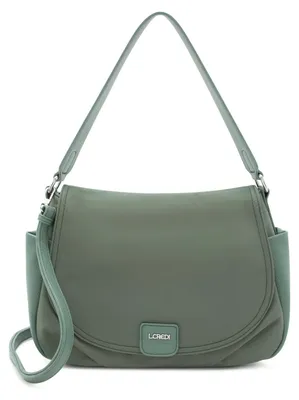 Image de L.CREDI sac à épaule sac à épaule bandoulière Sadma Flapbag Deep Green vert foncé