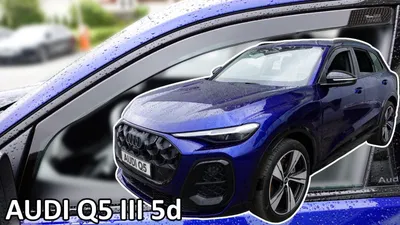 Obrázek produktu pro Větrné deflektory pro Audi Q5 (2024+) – sada 2 ks, přední