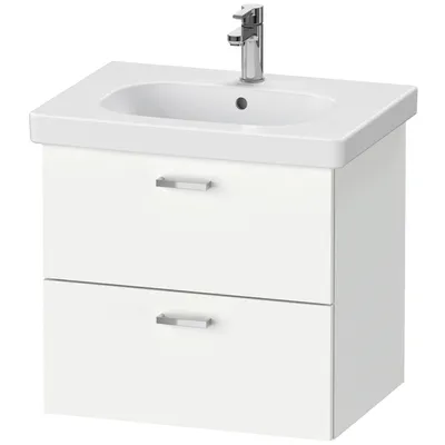Produktbild von Duravit XBase Waschtischunterbau wandhängend B:60,00 cm mit 2 Schubkästen, XB618901818