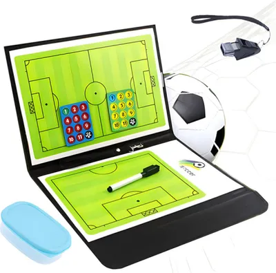 Produktbild von Fußball-Trainer-Klemmbrett, taktisches Magnettafel-Set