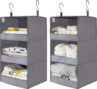 Produktbild von Beige Kleiderständer Pack von 2 - Aufbewahrung und Organisation