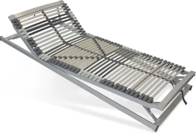 Produktbild von Lattenrost 70x200 verstellbar - Nimbo 44 KFV - 44 Leisten - Sofort Einsatzbereit - 7-Zonen - Lattenrahmen