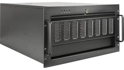 Produktbild von IPC 6U-6606 (schwarz, 6 Höheneinheiten)