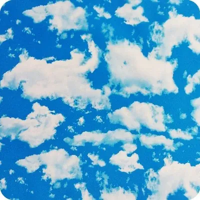 Imagen del producto de Película hidrográfica de transferencia con diseño de nubes, 100x200 cm