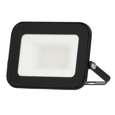 Obrázek produktu pro XUDO LED SMD reflektor 20W 1800lm 4500K neutrální bílá IP65 černý - venkovní reflektor, odolný proti povětrnostním vlivům, hliník
