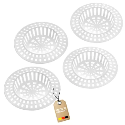Image de Filtres pour éviers - Idéaux pour être s dans l'évier pour retenir les résidus alimentaires, ou comme filtre à cheveux dans la salle de bain - Ø 7 cm