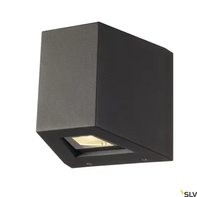 Zdjęcie produktu dla Lampa ścienna Out Beam IP44 Beam up/flood down antracyt LED