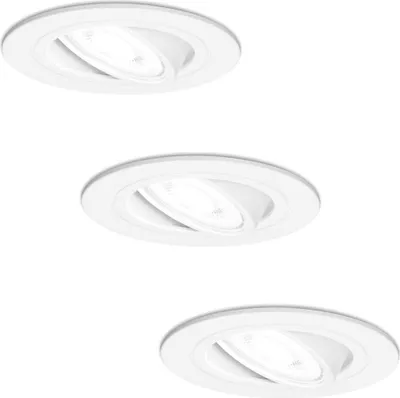 Produktbild von hoftronic LED Einbaustrahler 4W 345lm 6500K dimmbar schwenkbar weiß