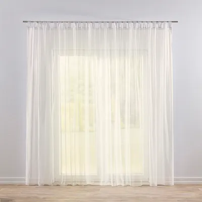 Produktbild von Dekoria Gardine mit Schlaufen, ecru, 300 x 245 cm