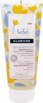 Produktbild von Klorane Baby Gentle Cleansing Gel 200ml