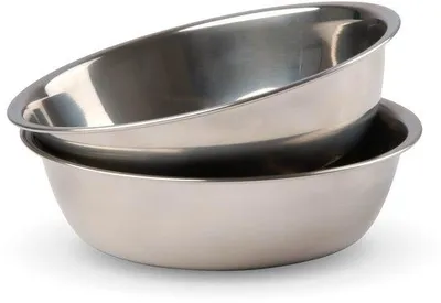 Zdjęcie produktu dla Miska ze stali nierdzewnej dla psów i kotów, mała