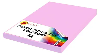 Immagine prodotto di Carta tecnica A4 da 260 g, color erica chiaro, 50 fogli