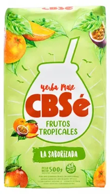 Obrázek produktu pro Yerba Mate CBSe Tropické ovoce 0,5 kg