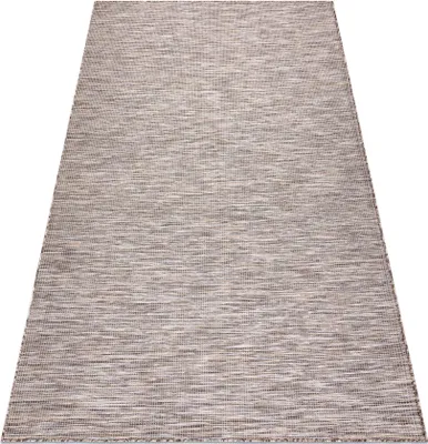 Image de Tapis SIZAL PATIO 2778 tissé à plat beige beige 78x150 cm