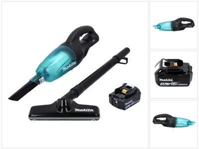 Produktbild von Makita DCL 180 F1 B Akku Staubsauger 18 V Schwarz + 1x Akku 3,0 Ah - ohne Ladegerät