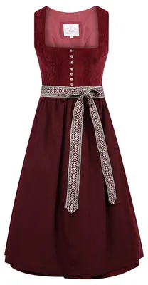 Produktbild von Dirndl Leopoldsdorf 75cm Länge granatafel 42