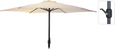 Image de Parasol ø300cm hauteur maximale 3m couleur : crème