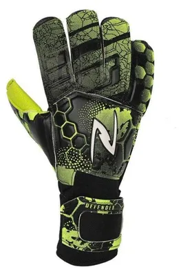 Produktbild von Inny - Torhüter-Handschuhe für Herren/Damen Unisex PP10528 (4) (Schwarz/Grün)