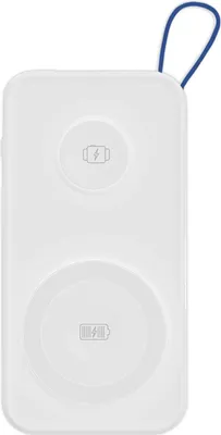 Image de Powerbank 3MK PastelUp 10000mAh avec Magsafe + Chargeur Apple Watch Blanc