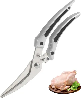 Produktbild von Geflügelschere - Edelstahl - Küchenschere für Fleisch und Meeresfrüchte