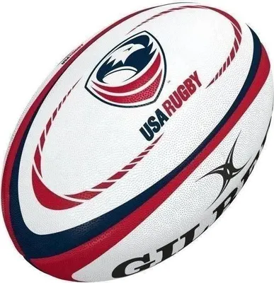 Image de Ballon de Rugby Replica USA Gilbert, Taille 5
