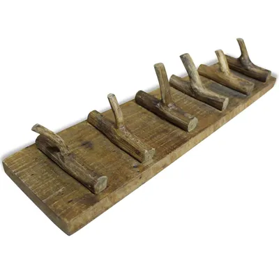 Produktbild von vidaXL Garderobenleiste Gemischtes Altholz 60x15 cm