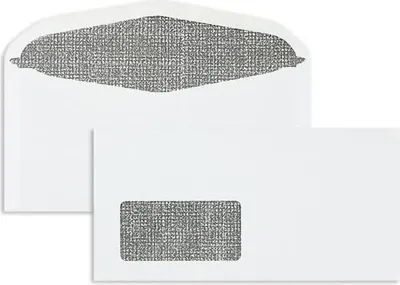 Produktbild von Kuvertierhüllen DIN C6/5 80g/qm gummiert Fenster VE=1000 Stück weiß