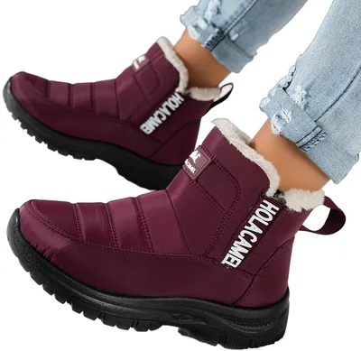 Productafbeelding van Currero Snowboots Dames Bordeauxrood 40
