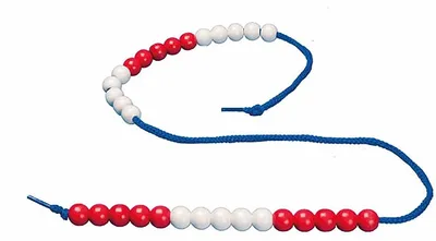 Produktbild von Educo Rechenkette für Schüler – 30 Perlen