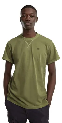 Produktbild von G-Star Herren Nifous T-Shirt, Grün (Shadow Olive gd D24449-2653-D033), XS