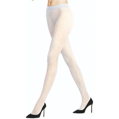 Produktbild von FALKE Dot 15 DEN Feinstrumpfhose Damen white L