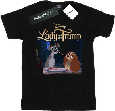 Produktbild von Disney - "Lady And The Tramp" T-Shirt für Herren BI49370 (L) (Schwarz)