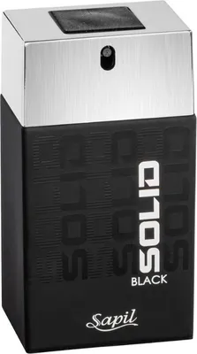 Produktbild von Sapil Solid Black for Men Eau De Toilette 100 ml