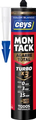 Image de Montack Turbo Blanc Adhésif De Montage Ultra-rapide - Ceys
