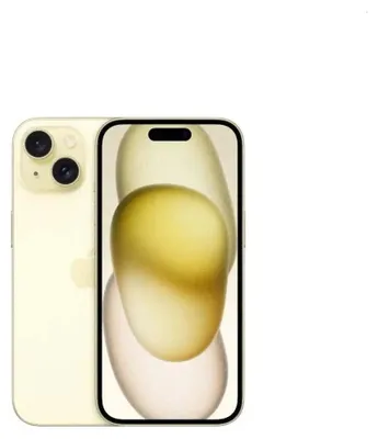 Produktbild von Apple MU1M3ZD/A iPhone 15 Plus Smartphone Gelb